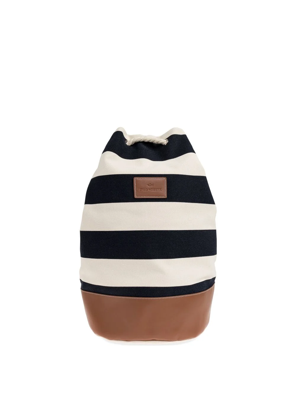 striped rope backpack - 1
