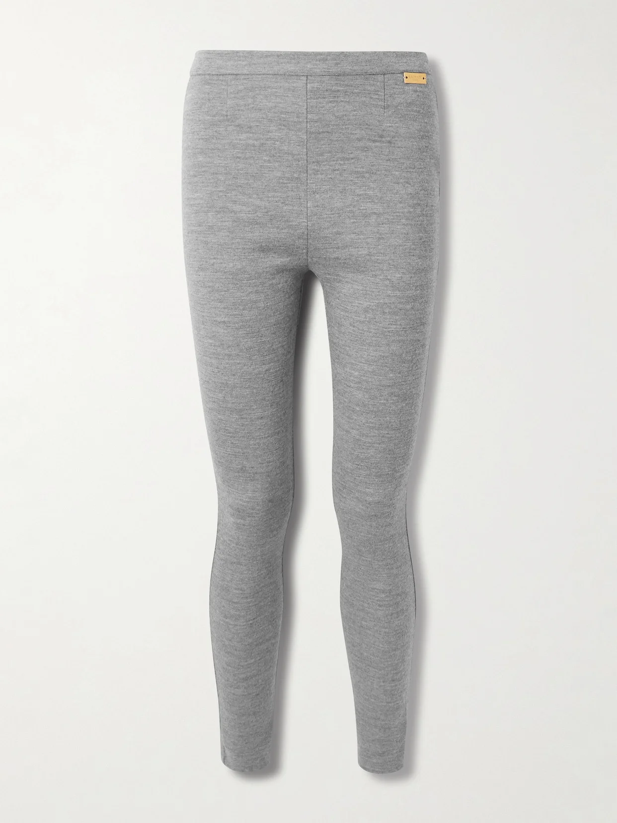 Wool And Cotton-blend Leggings - 1