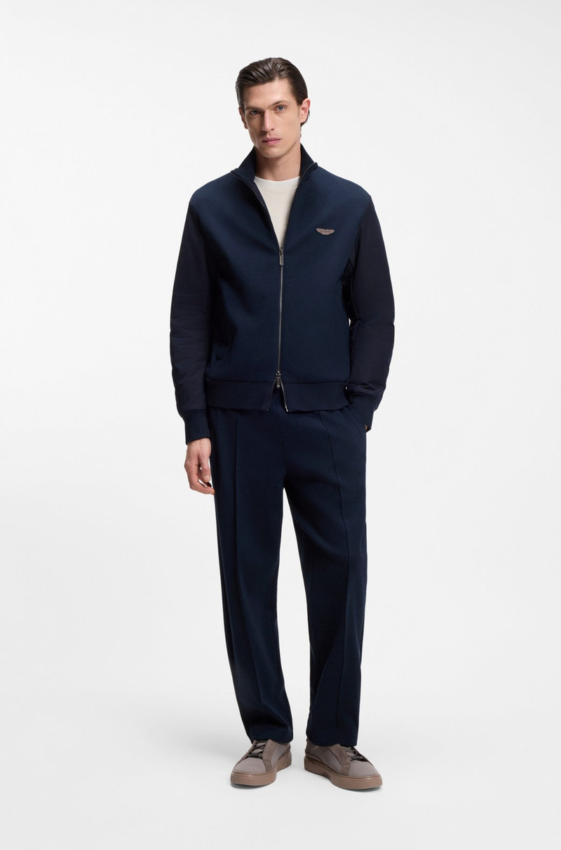 BOSS BOSS X ASTON MARTIN SWEATSHIRT WITH WING DETAIL outlook