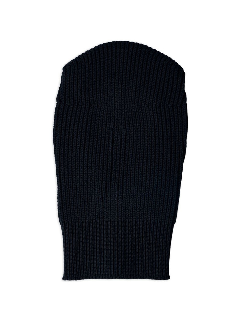 Rick Owens ribbed balaclava outlook