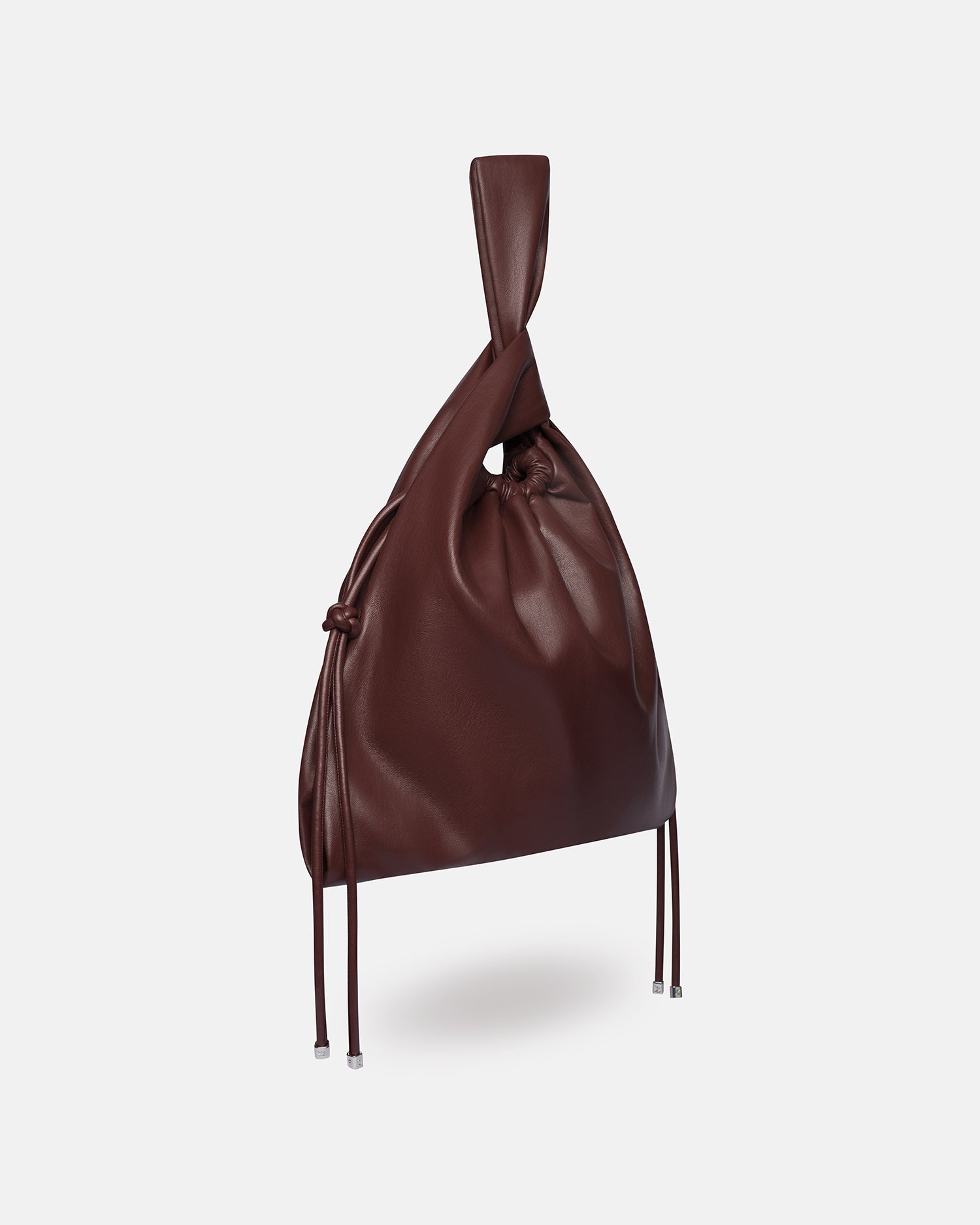 Drawstring Okobor™ Alt-Leather Clutch Bag - 3
