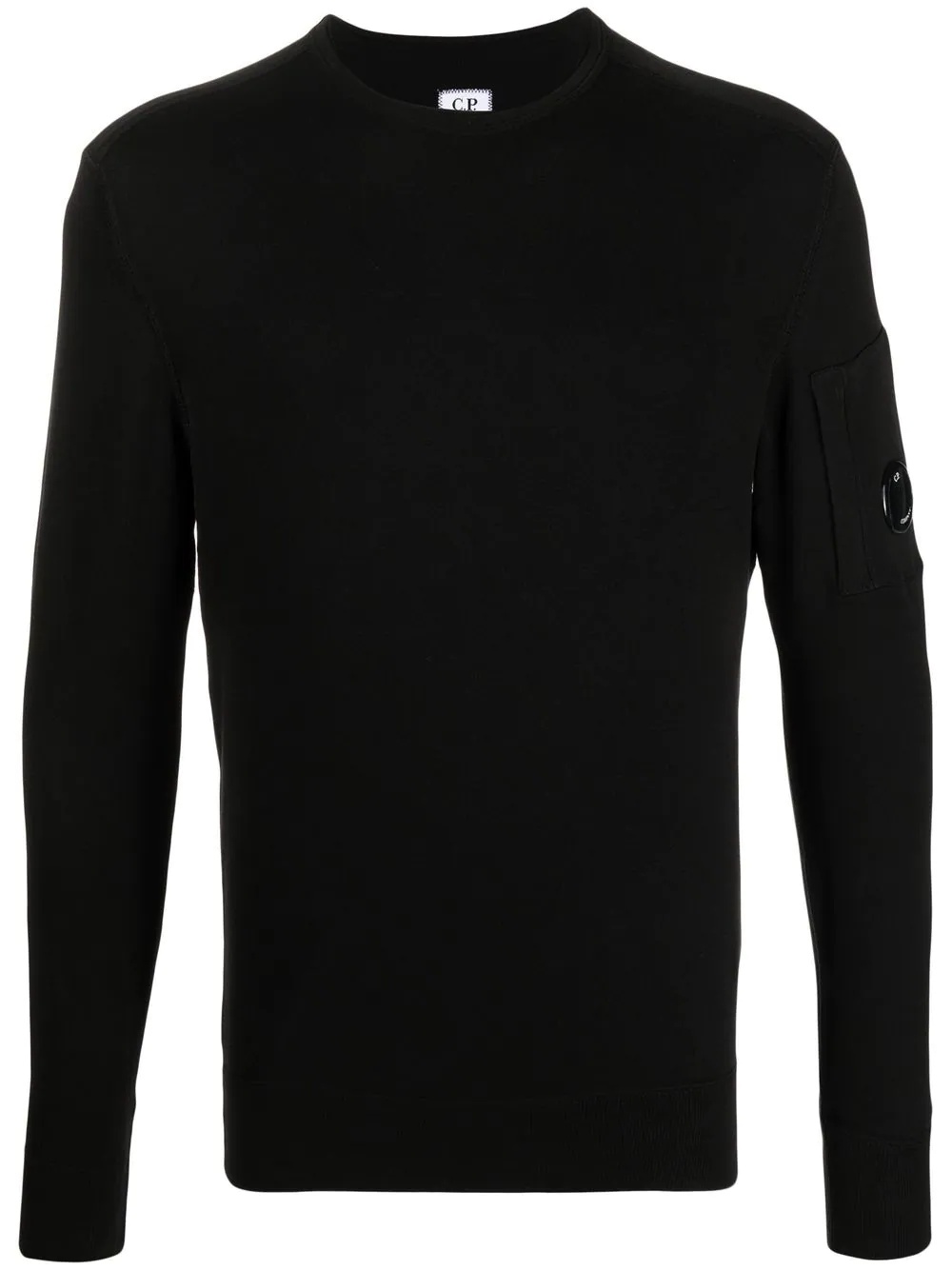 long-sleeve fitted top - 1