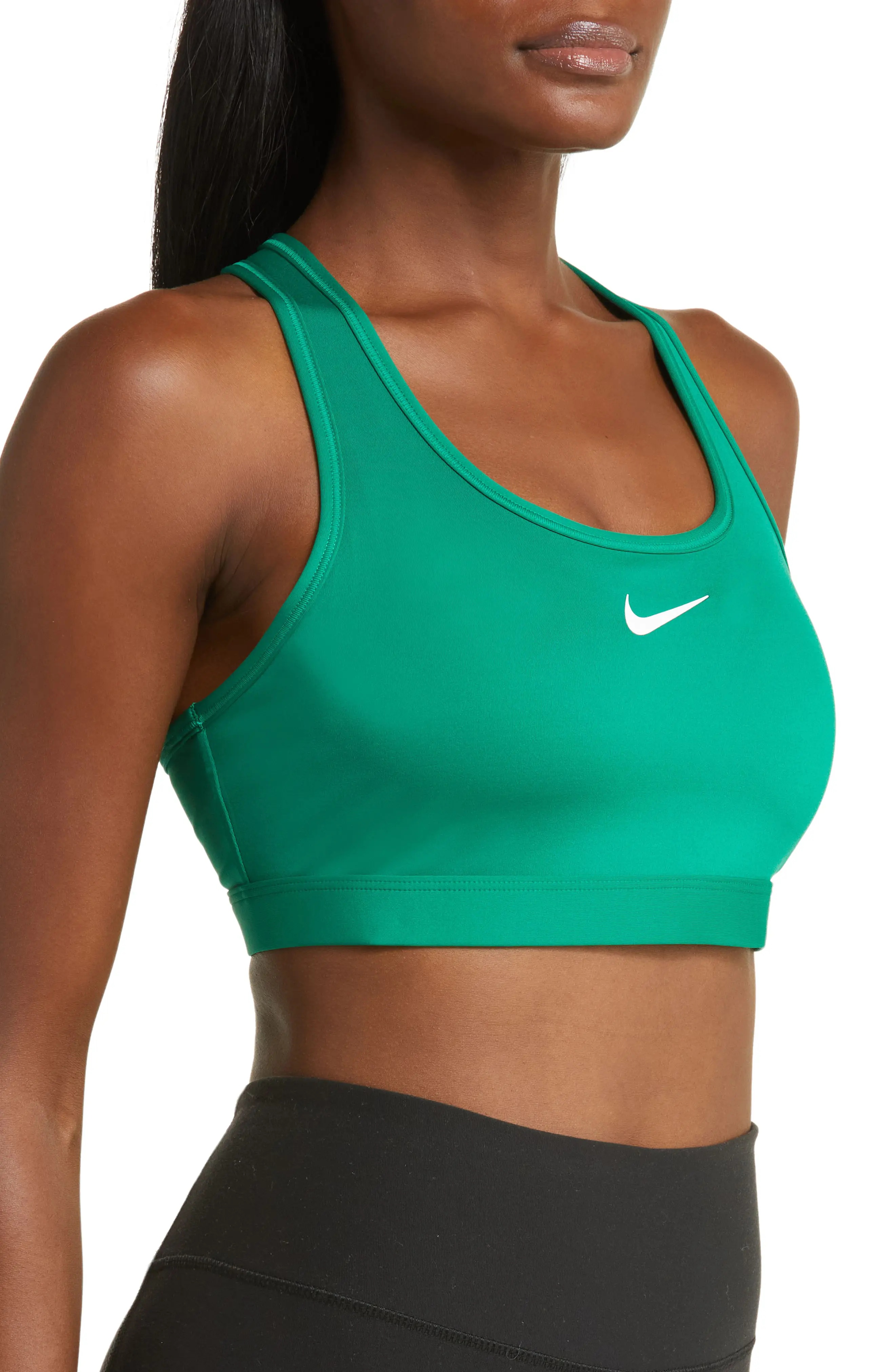 Dri-FIT Padded Sports Bra in Malachite/White - 3