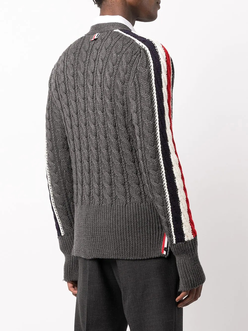 RWB cable-knit cardigan - 4