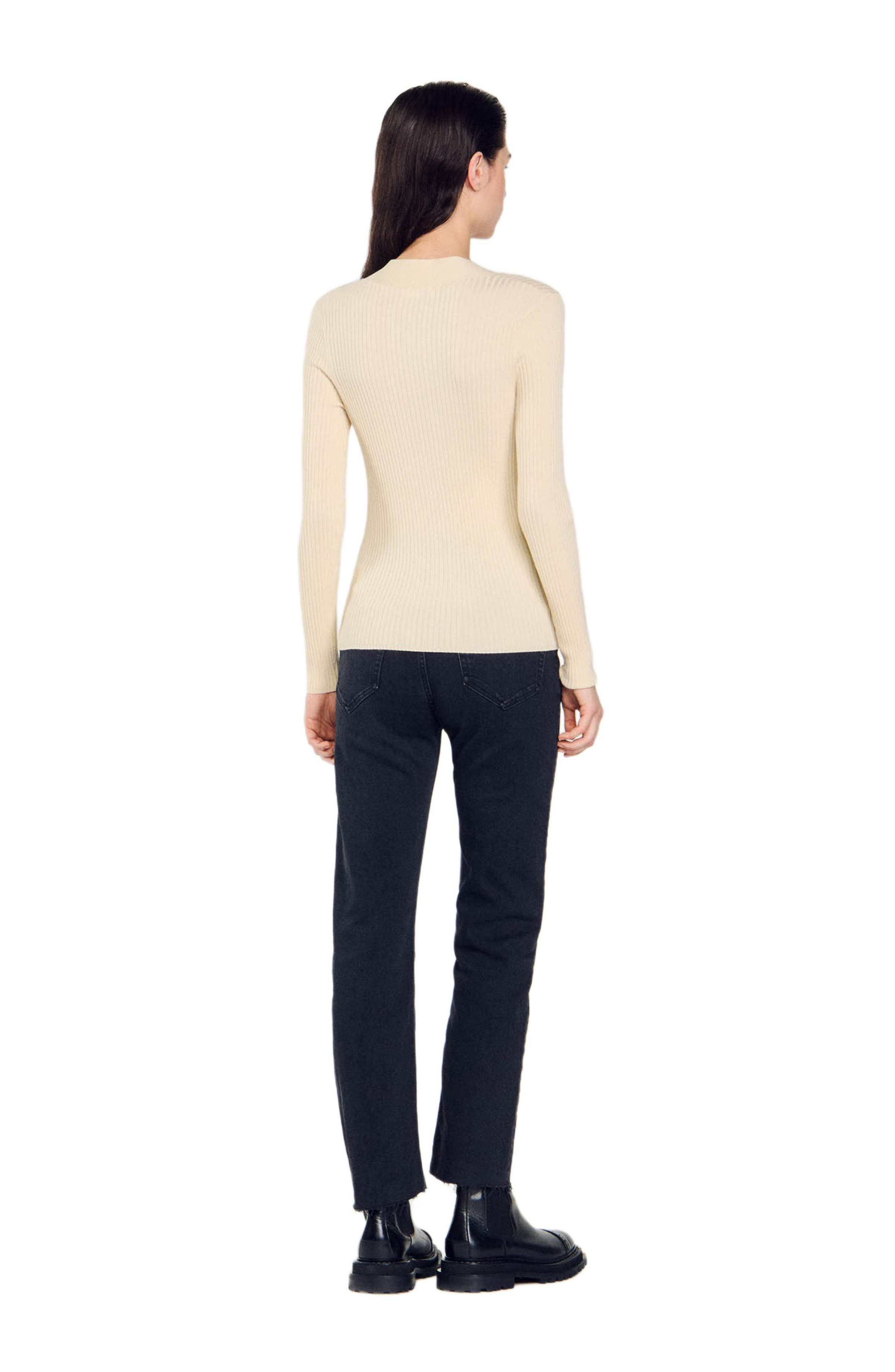 Ribbed Cardigan - 2