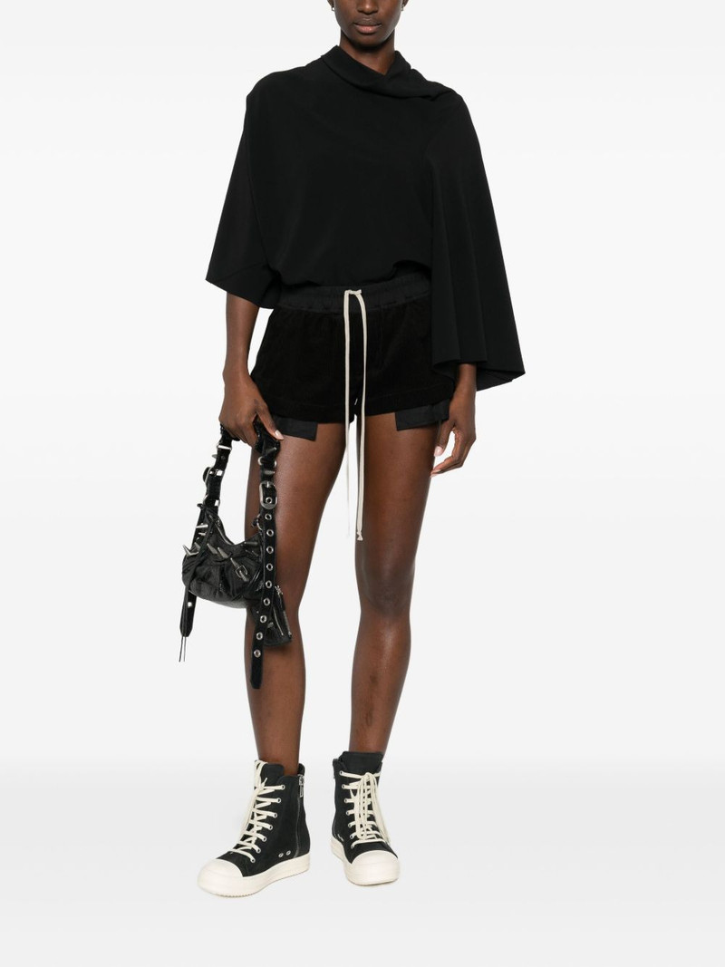 Rick Owens Fox corduroy shorts outlook