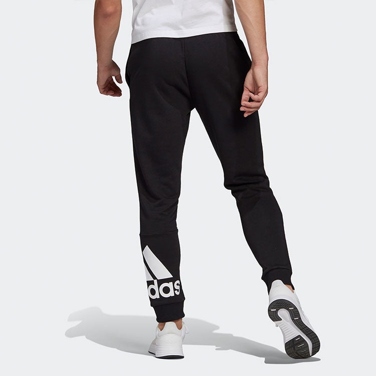 adidas M Bl Ft Pt Training Printing Knit Bundle Feet Sports Pants Black GK8968 - 3