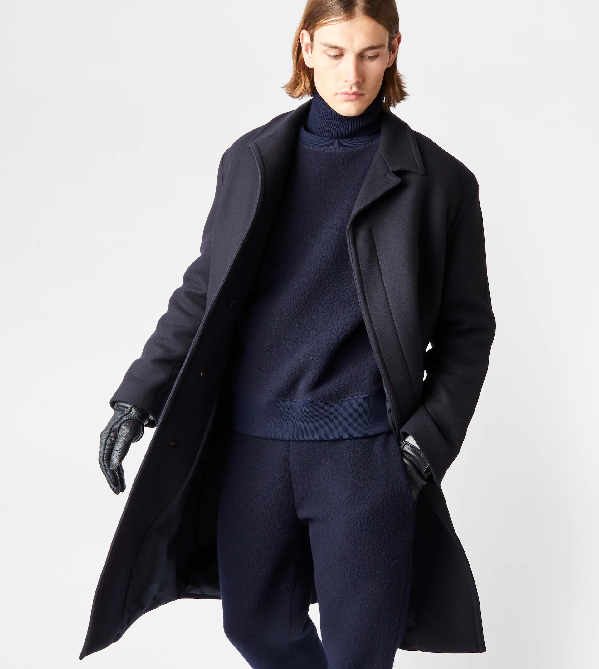TOD'S COAT OVER - BLUE - 7
