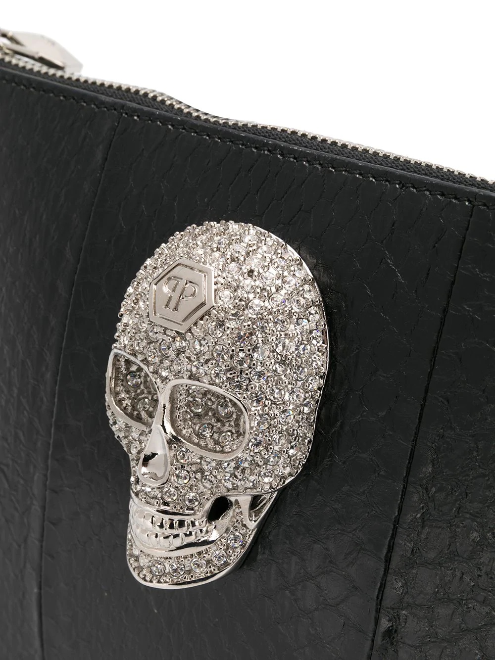 embellished skull crossbody bag - 4