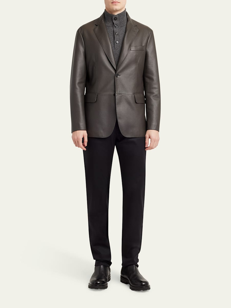 Brioni Men's Monti Deerskin Single-Breasted Blazer outlook