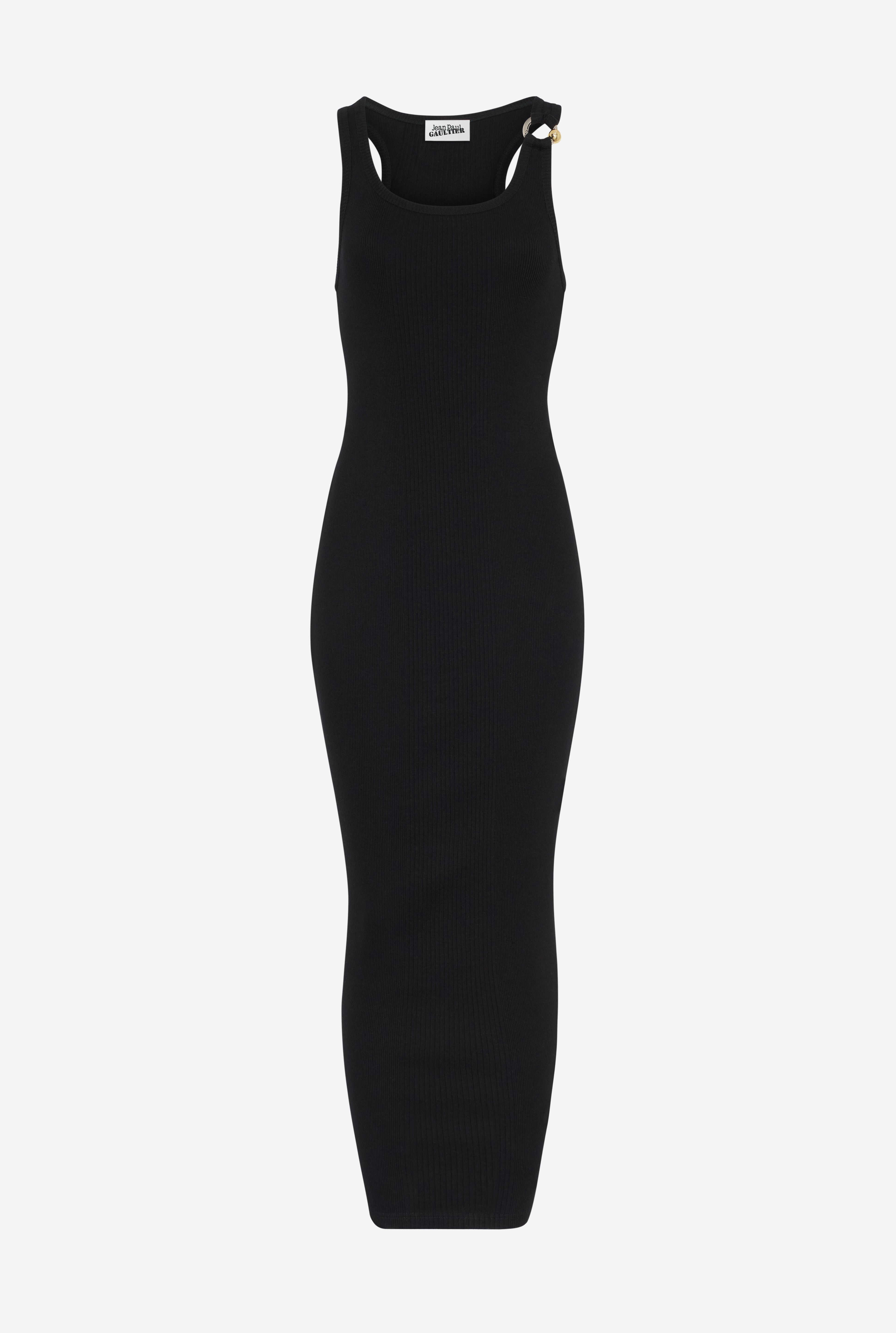THE BLACK PIERCING DRESS - 5