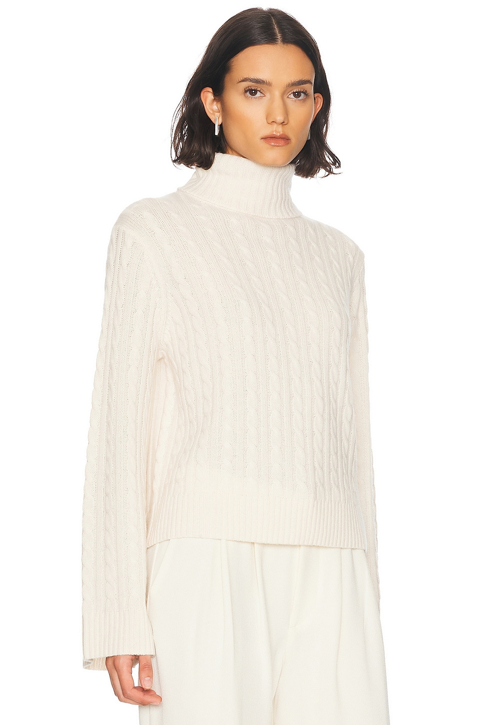 Cable Nell Turtleneck Sweater - 2