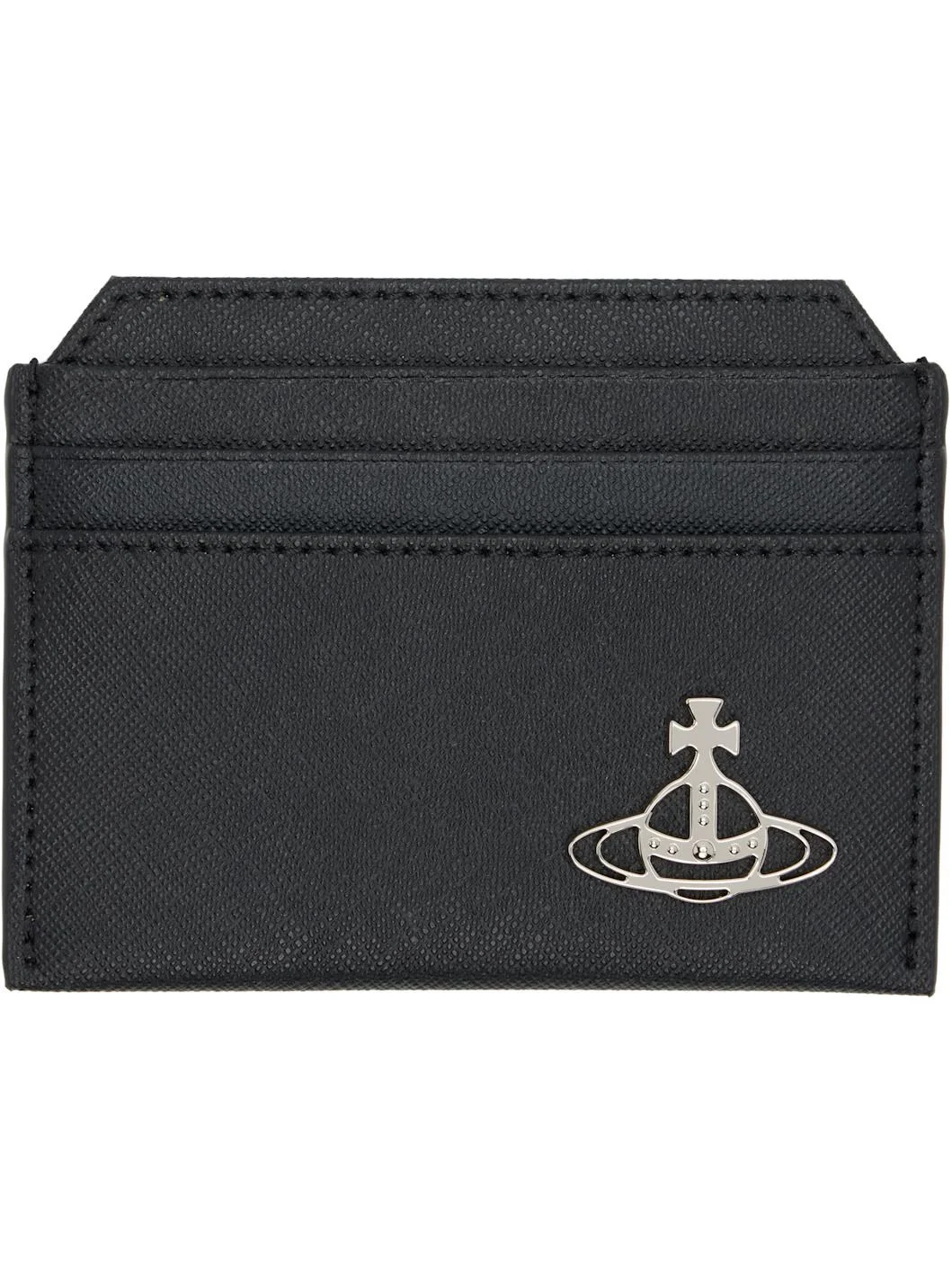 Black Slim Card Holder - 1