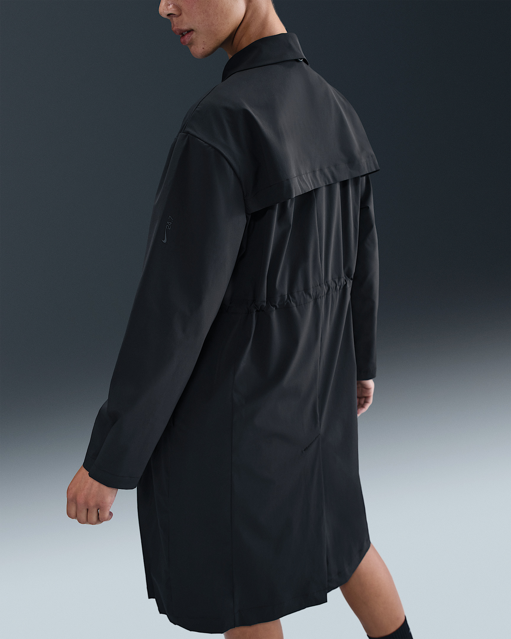 Nike 24.7 PerfectStretch Women's Dri-FIT Oversized Trench Coat - 3