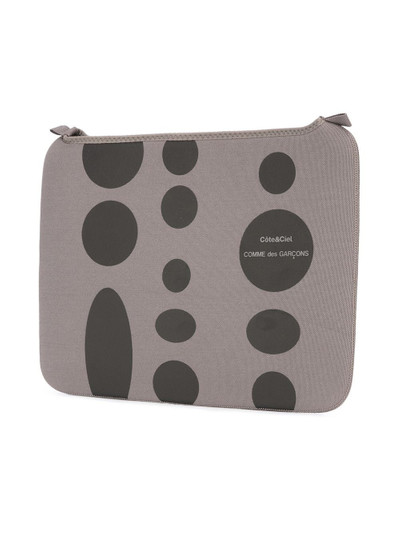 Comme Des Garçons x Côte & Ciel polka dot laptop case outlook