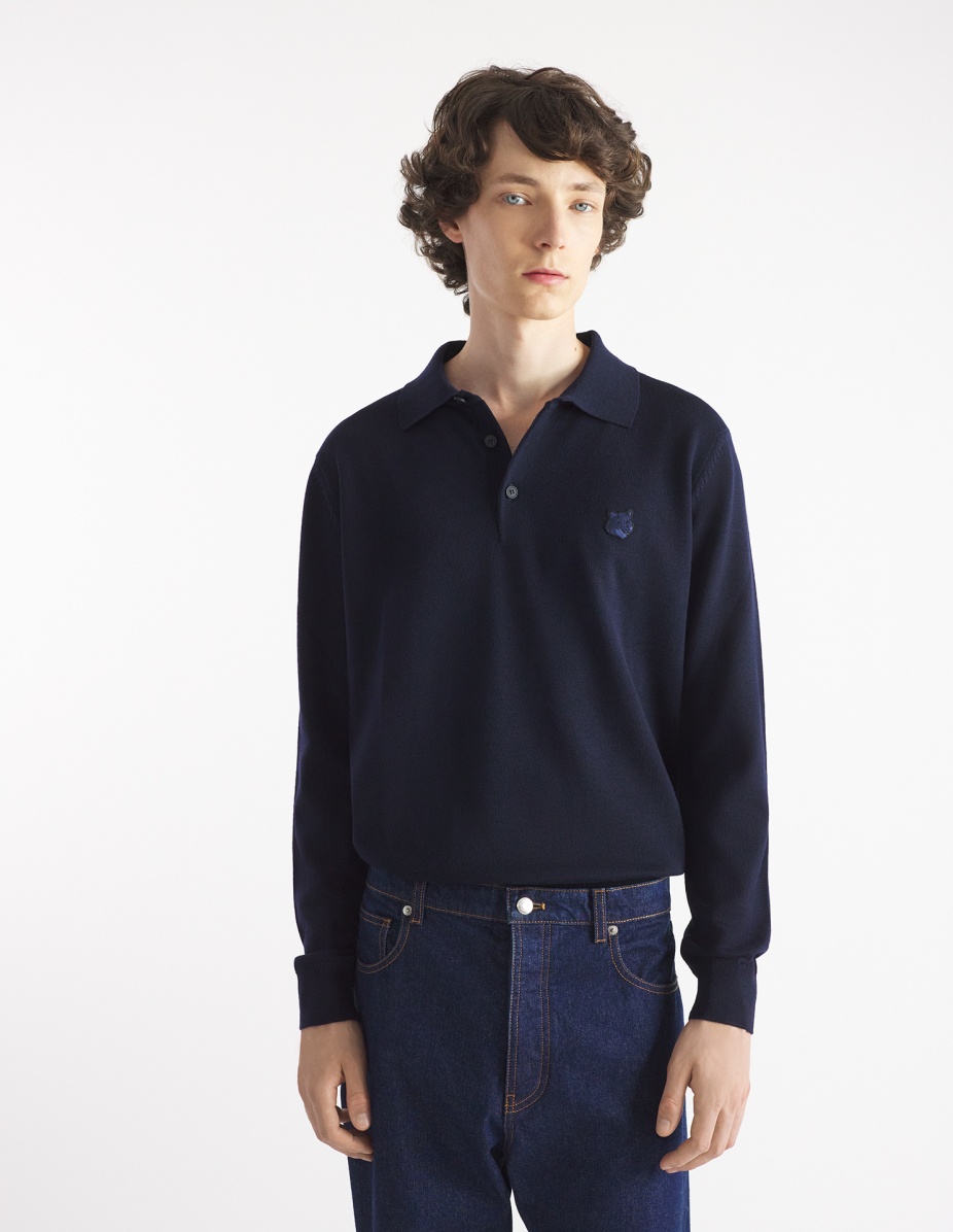 BOLD FOX HEAD PATCH POLO JUMPER - 3