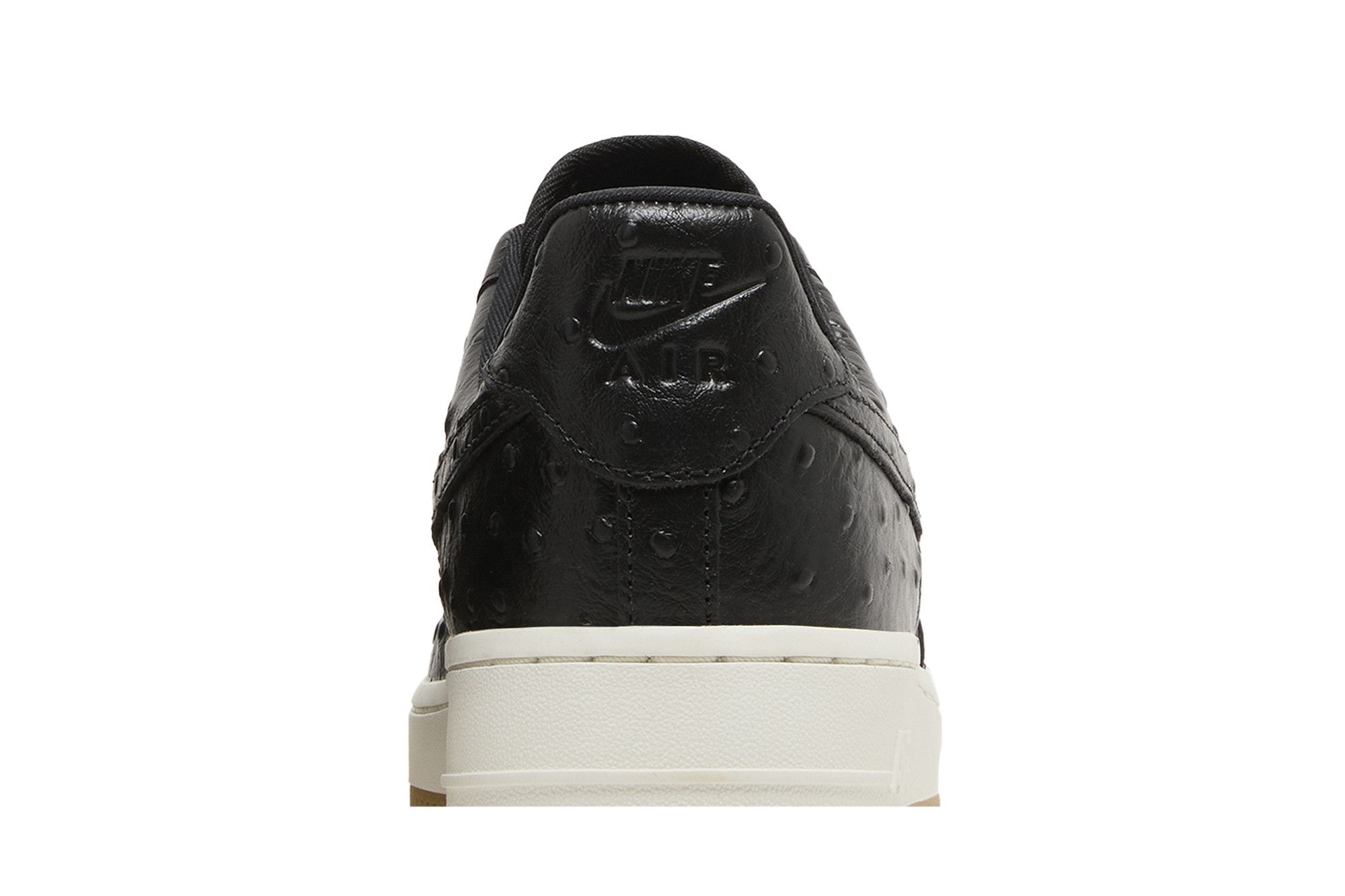 Wmns Air Force 1 '07 LX 'Black Ostrich' - 7
