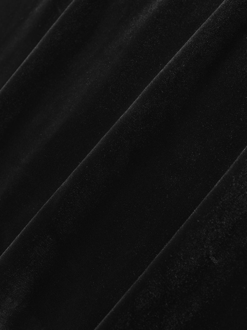 ESSENTIALS Womens Velour Classic Long Sleeve Tee outlook