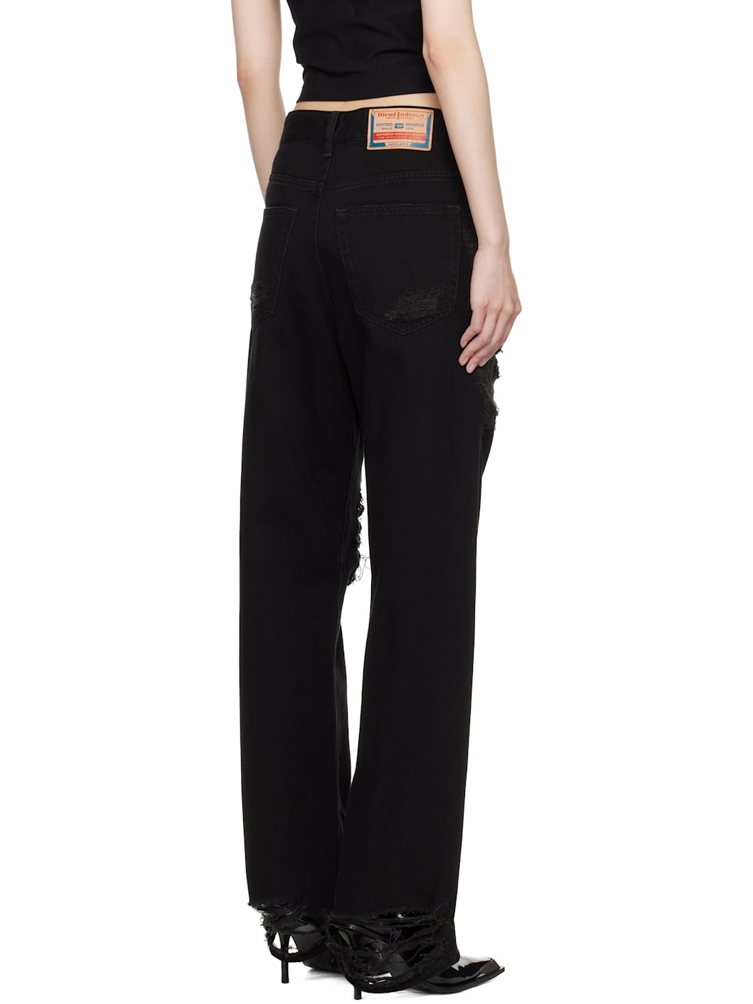 Black 1999 D-Reggy 09k35 Regular Jeans - 3