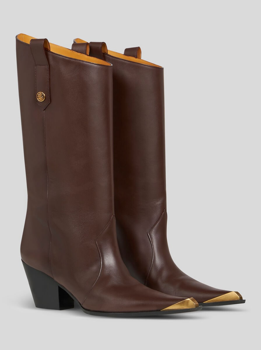 LEATHER BOOTS - 3