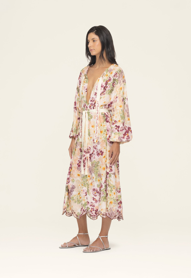 Zircón Florecer Kaftan 5