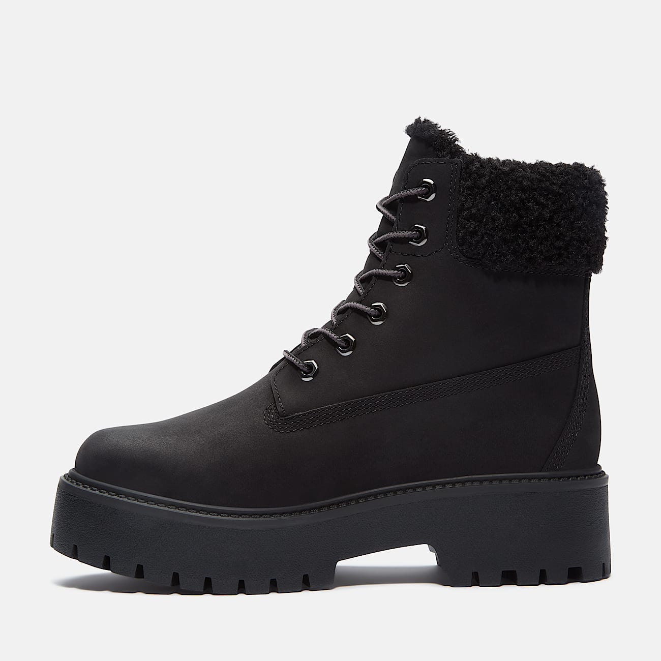 Women's Stone Street Mid Warm Lined Waterproof Boot - 6