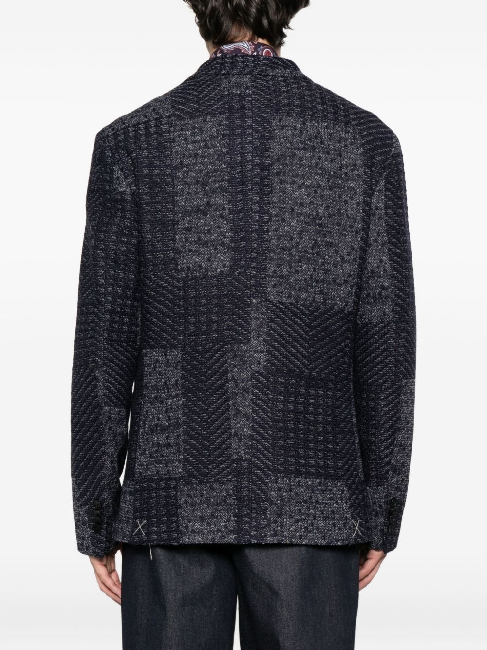 paisley-lined jacket - 4