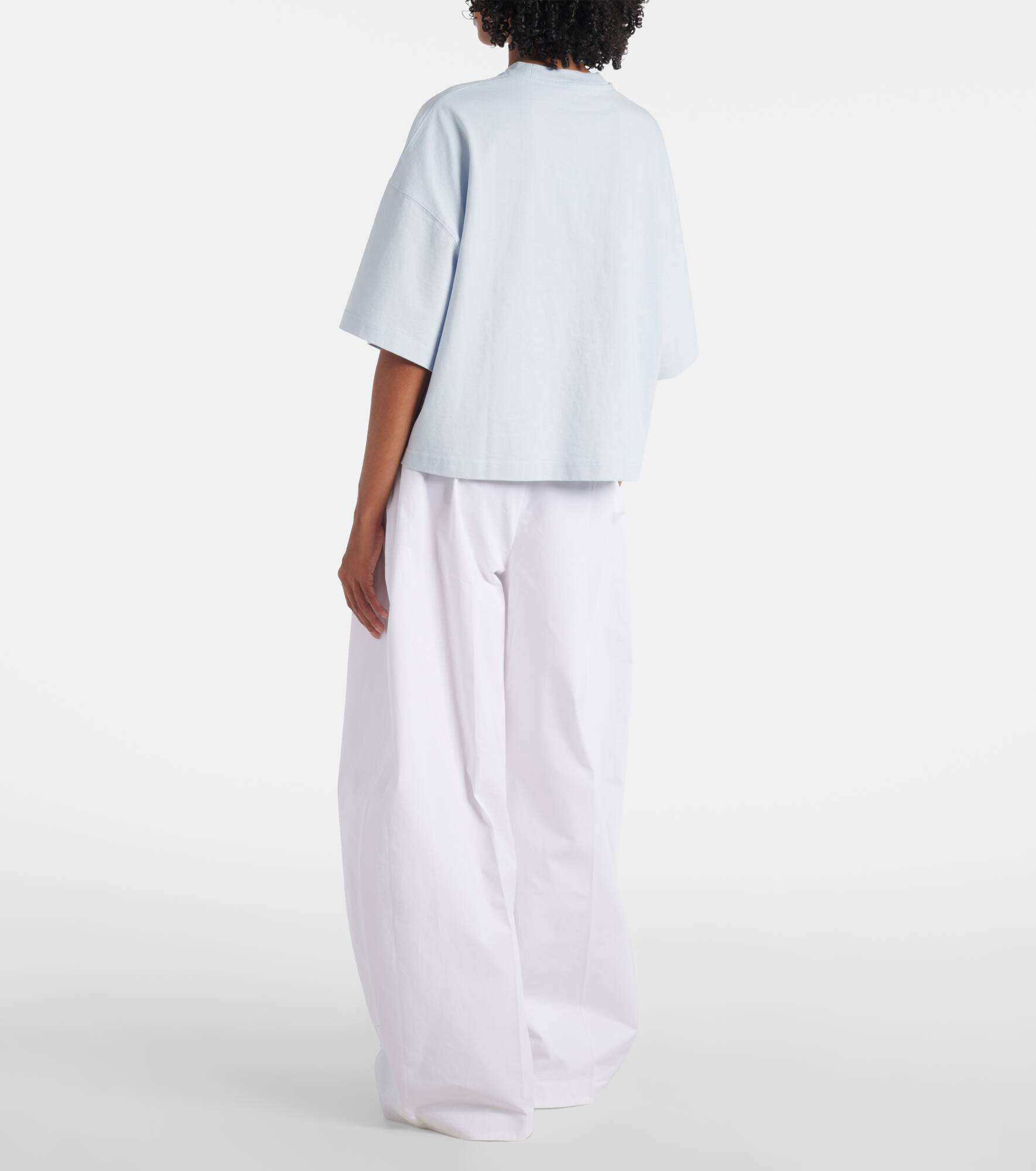 Corto cropped cotton T-shirt - 3