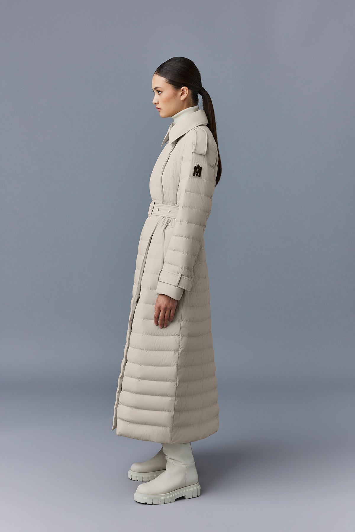 MAGDA Agile-360 stretch light down long coat - 3
