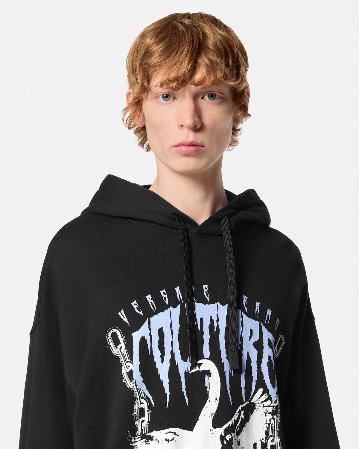 Swan Lake Loose-Fit Hoodie - 3