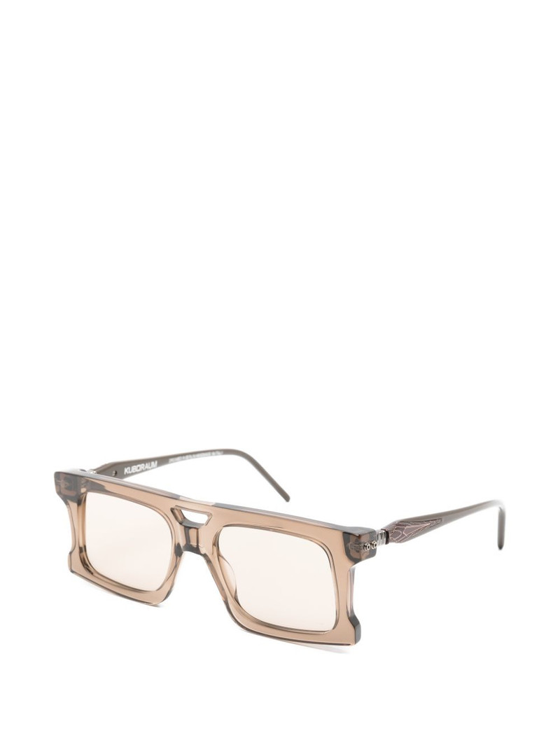 Kuboraum geometric-frame sunglasses outlook