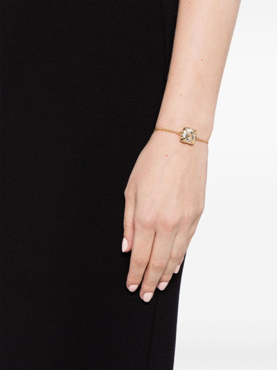 Off-White Arrow crystal-embellished chain bracelet outlook