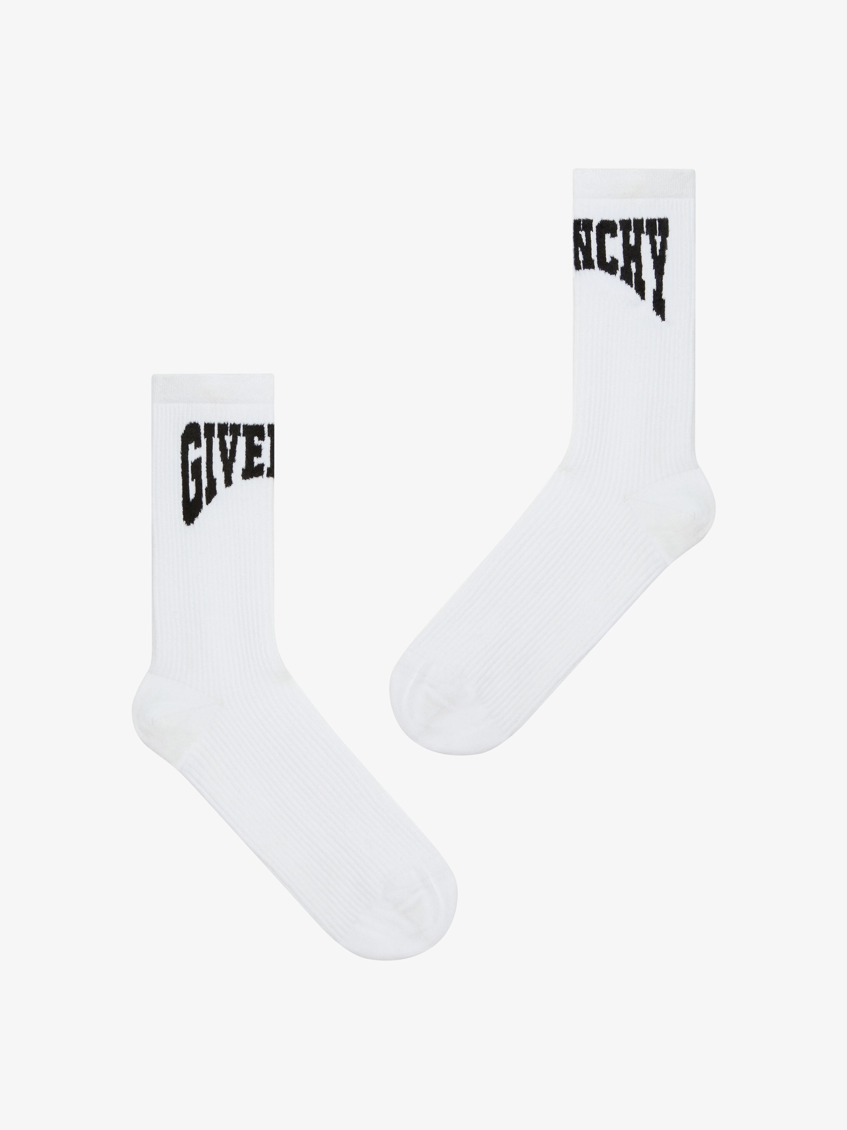 GIVENCHY COLLEGE SOCKS IN COTTON - 1