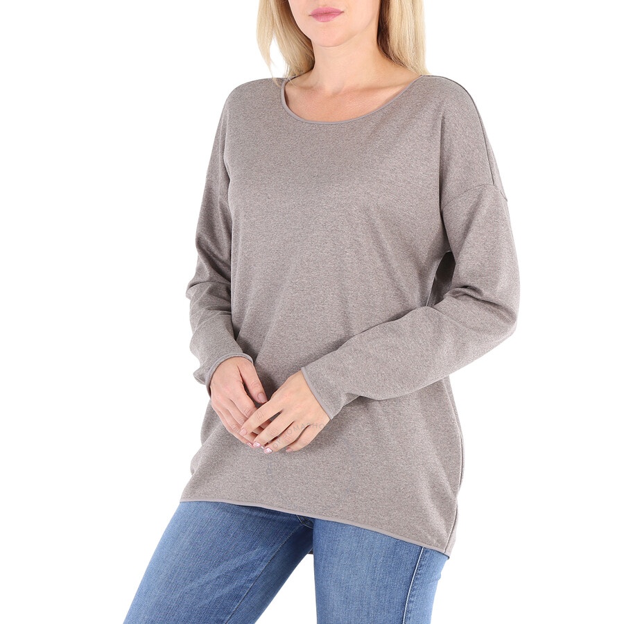 Wolford Ladies Dove Fine Wool-jersey Loose Fit Pullover - 5