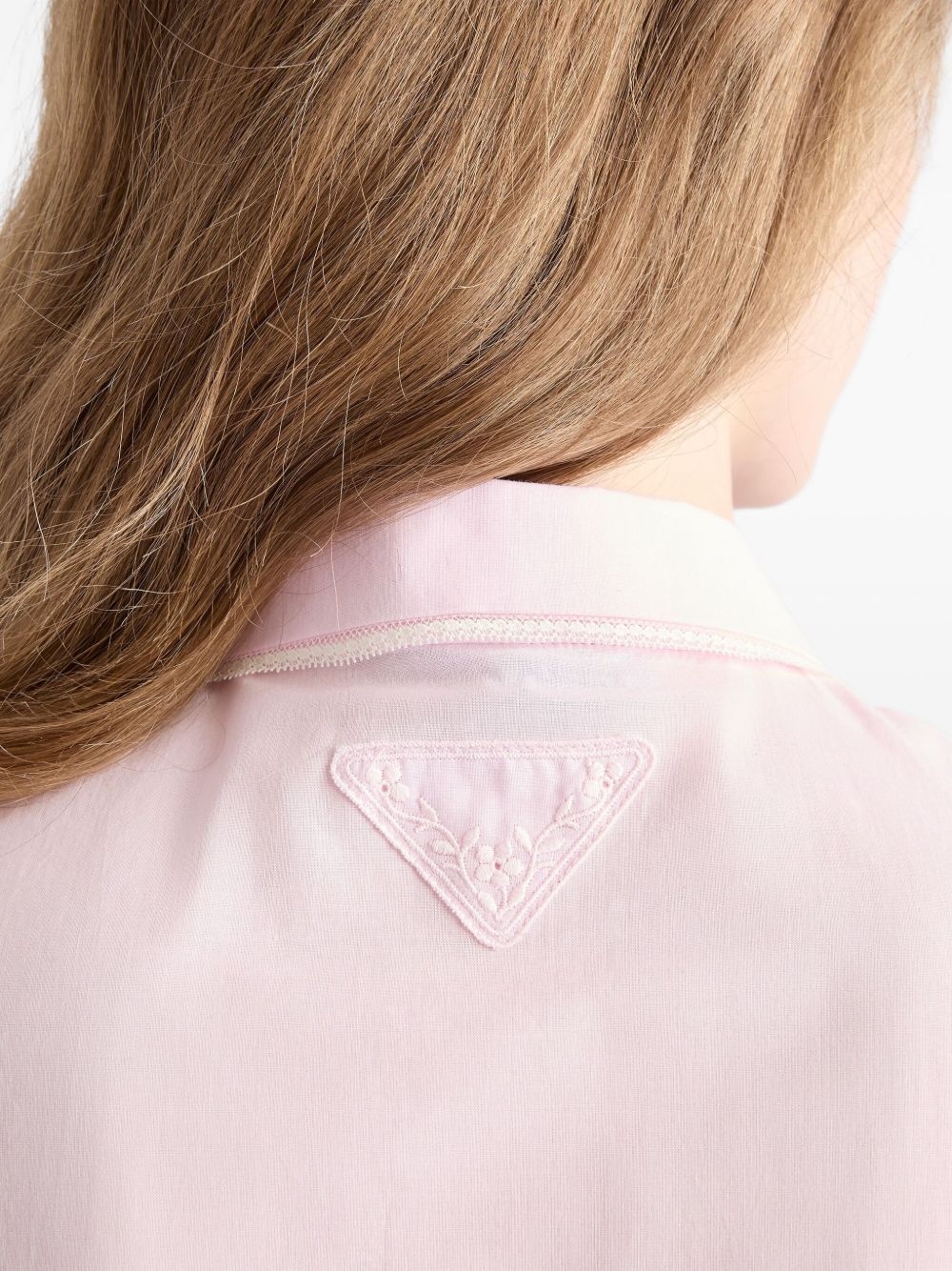 batiste-embroidered shirt - 6