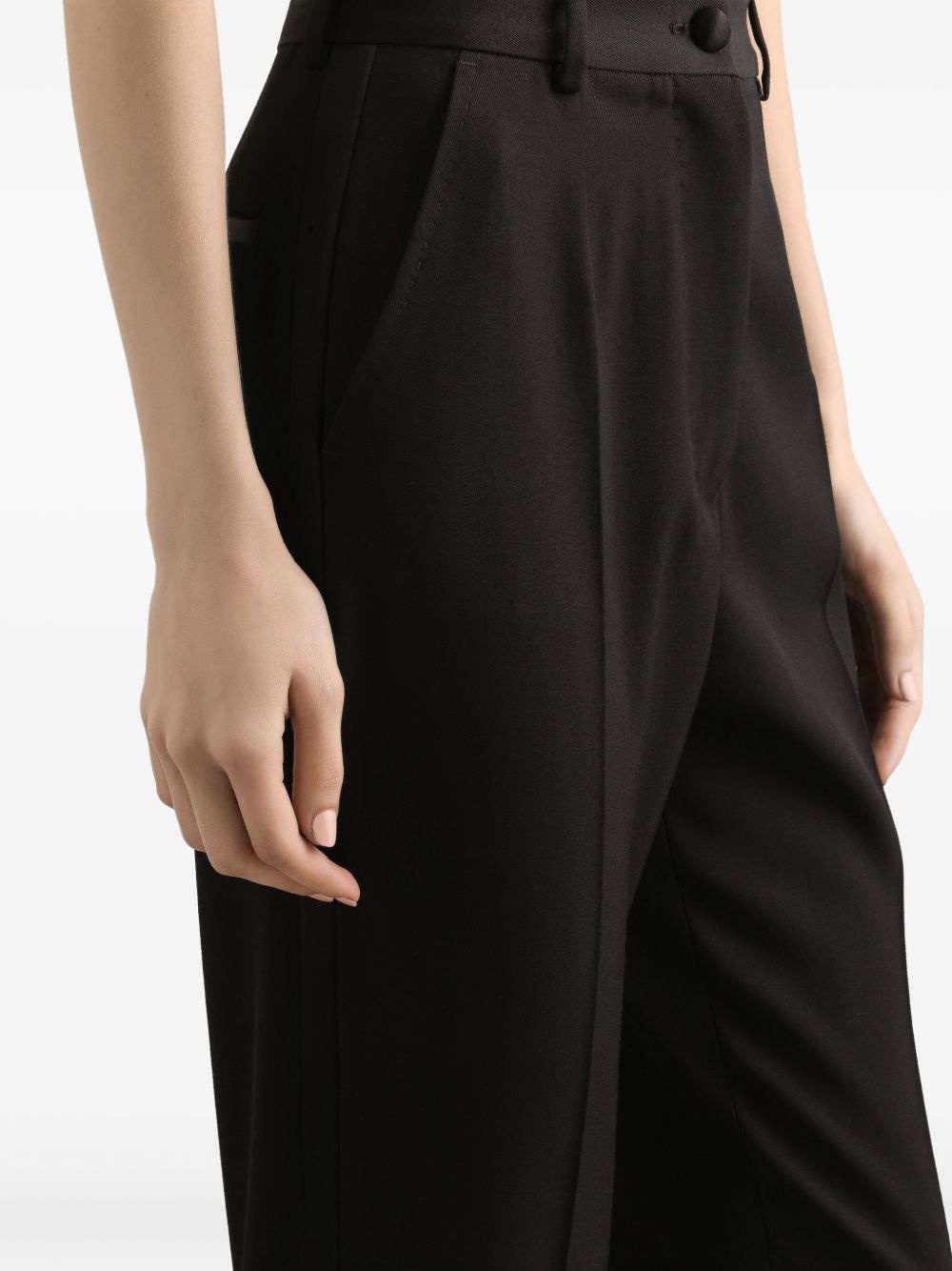 high-waist tailored trousers - 5