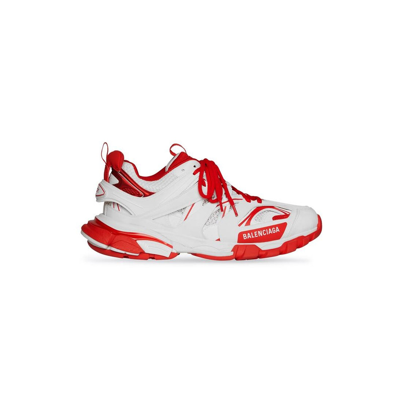 Men's Track Sneaker in Red - 1