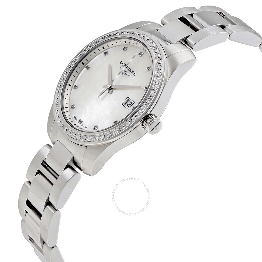 Longines Conquest Mother of Pearl Dial Ladies Watch L3.401.0.87.6 - 2