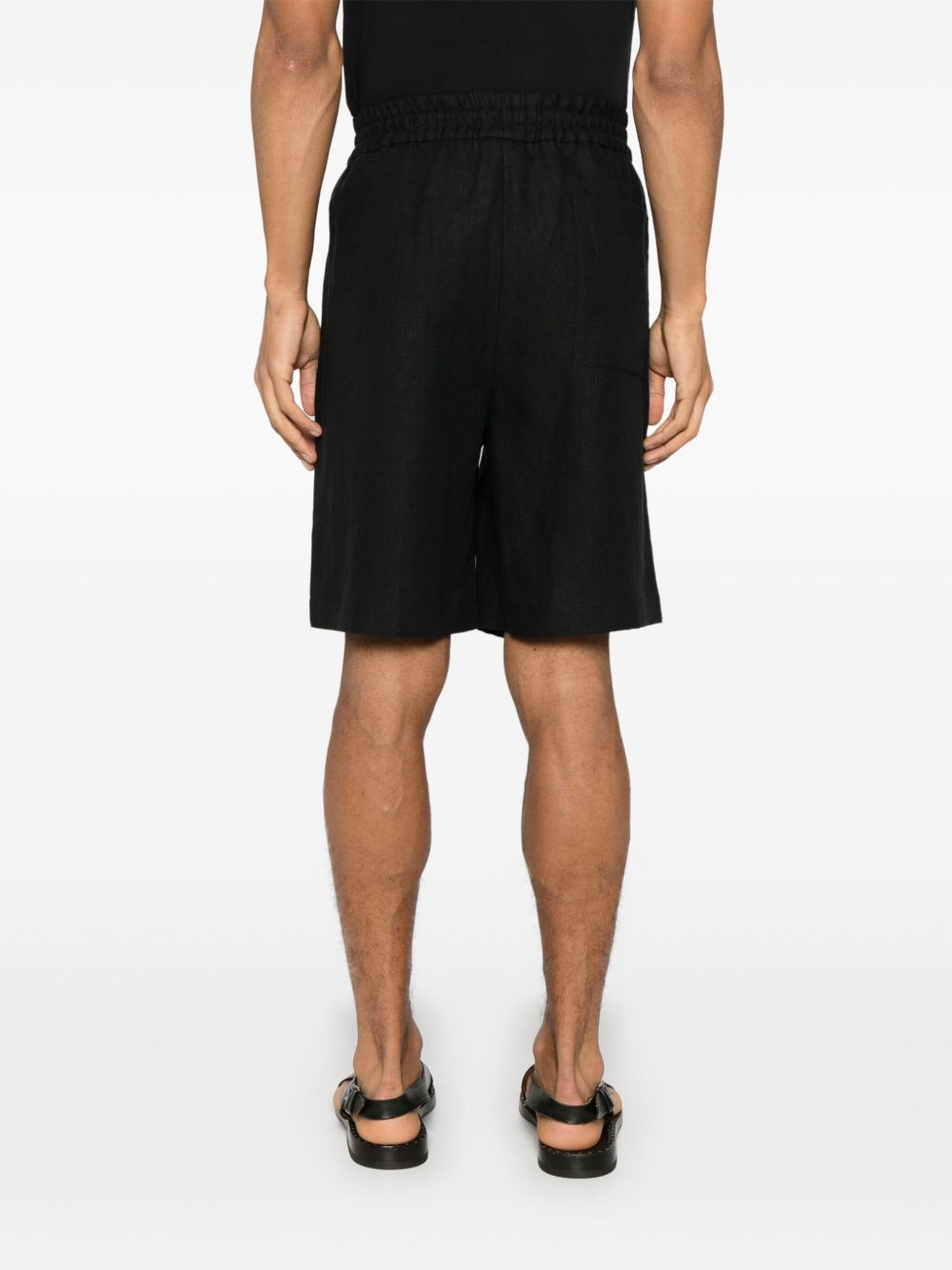 linen shorts - 4