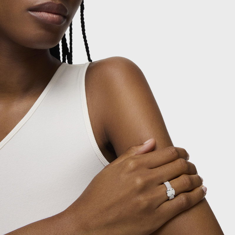TOUS Silver Mesh Ring outlook