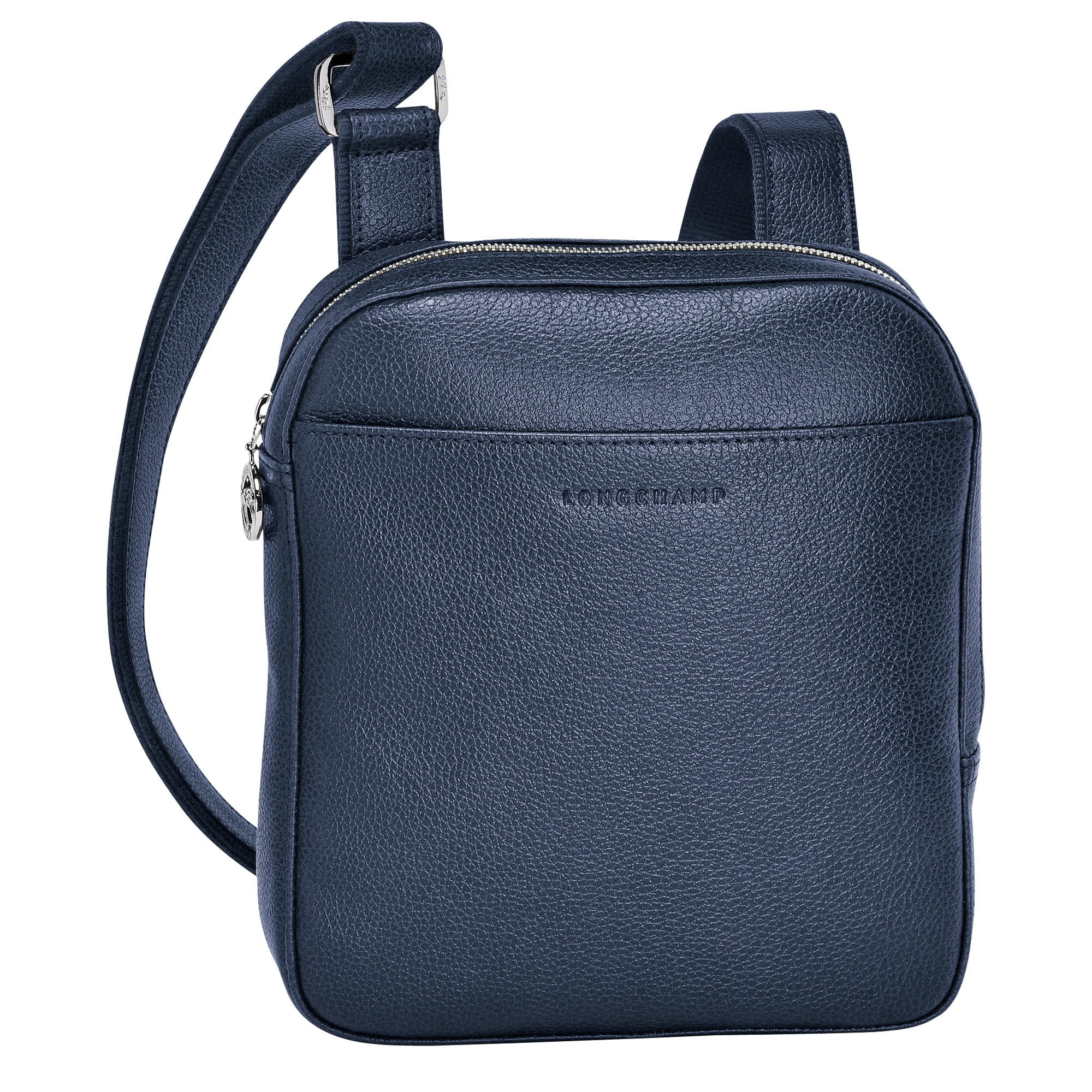 Le Foulonné XS Crossbody bag Navy - Leather - 1