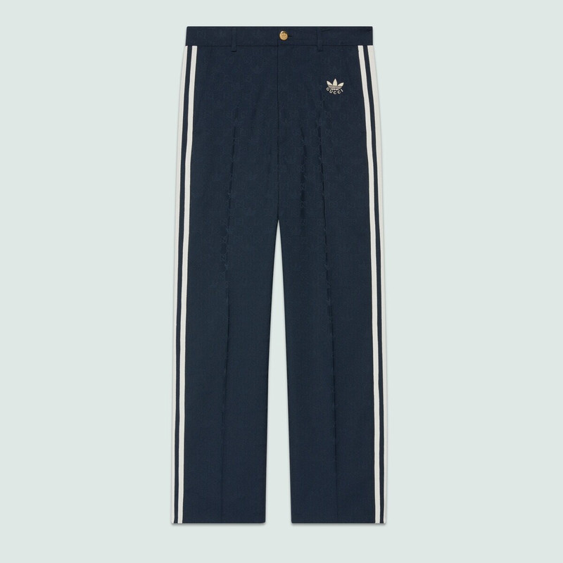 GUCCI adidas x Gucci GG Trefoil jacquard pant outlook