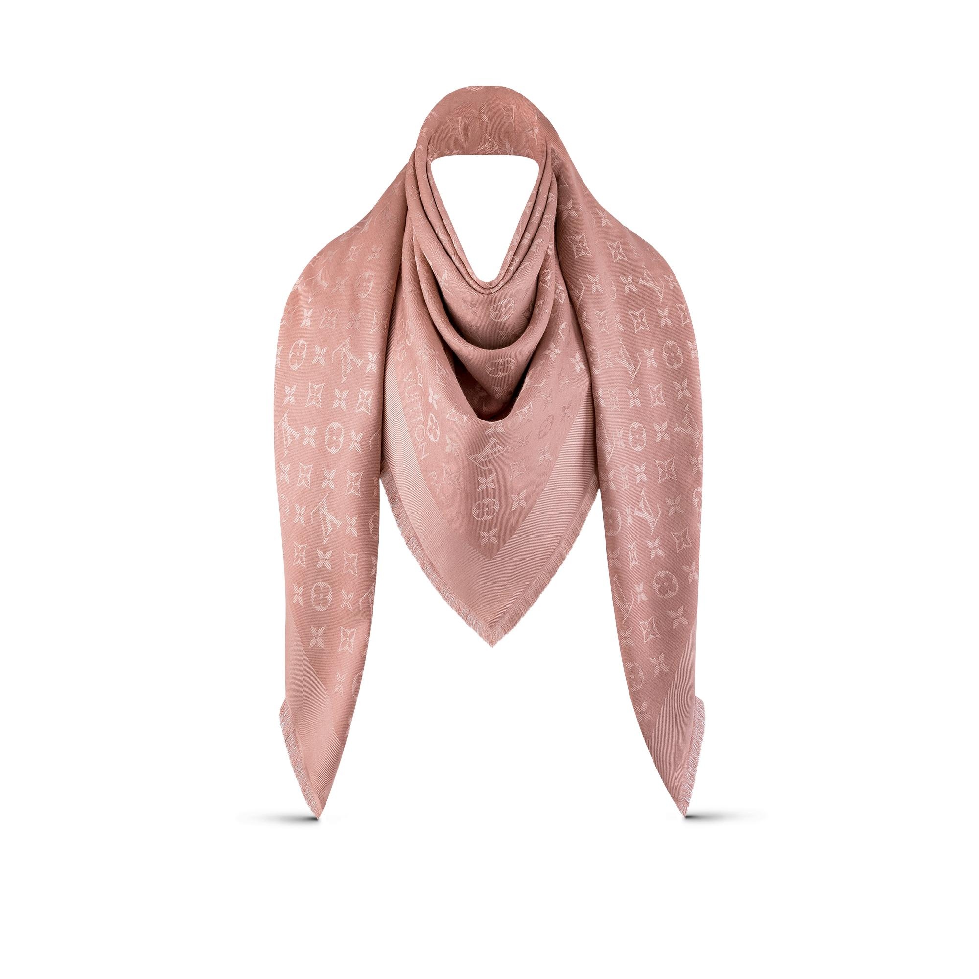 海外限定品【LOUIS VUITTON】reversible monogram LV ナウ shawl Louis Vuitton Monogram Classic Shawl | REVERSIBLE