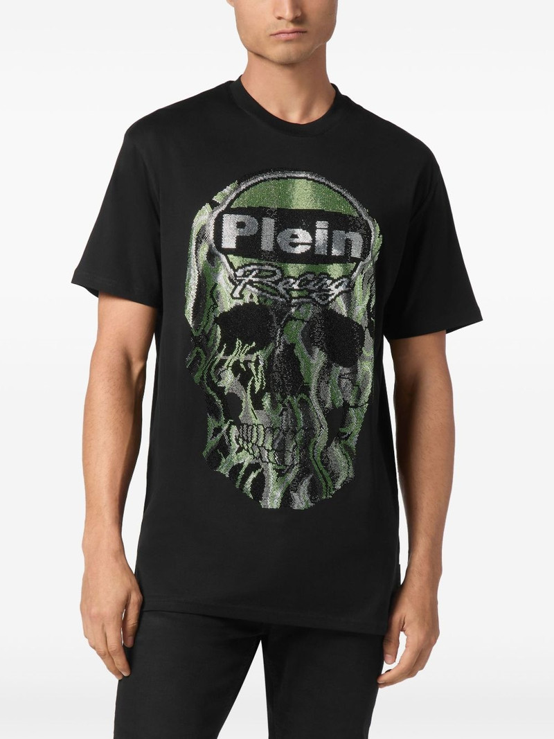 PHILIPP PLEIN Strass Skull T-shirt outlook