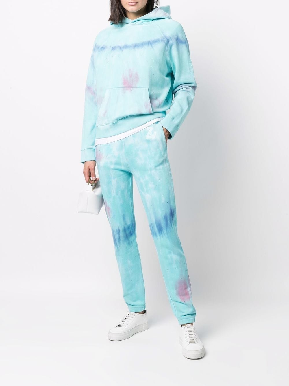 Georgy tie dye-print hoodie - 2