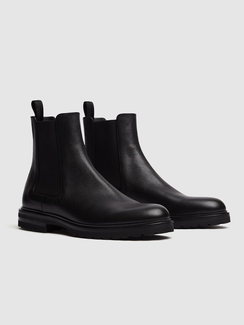 Altavilla leather Chelsea boots - 3