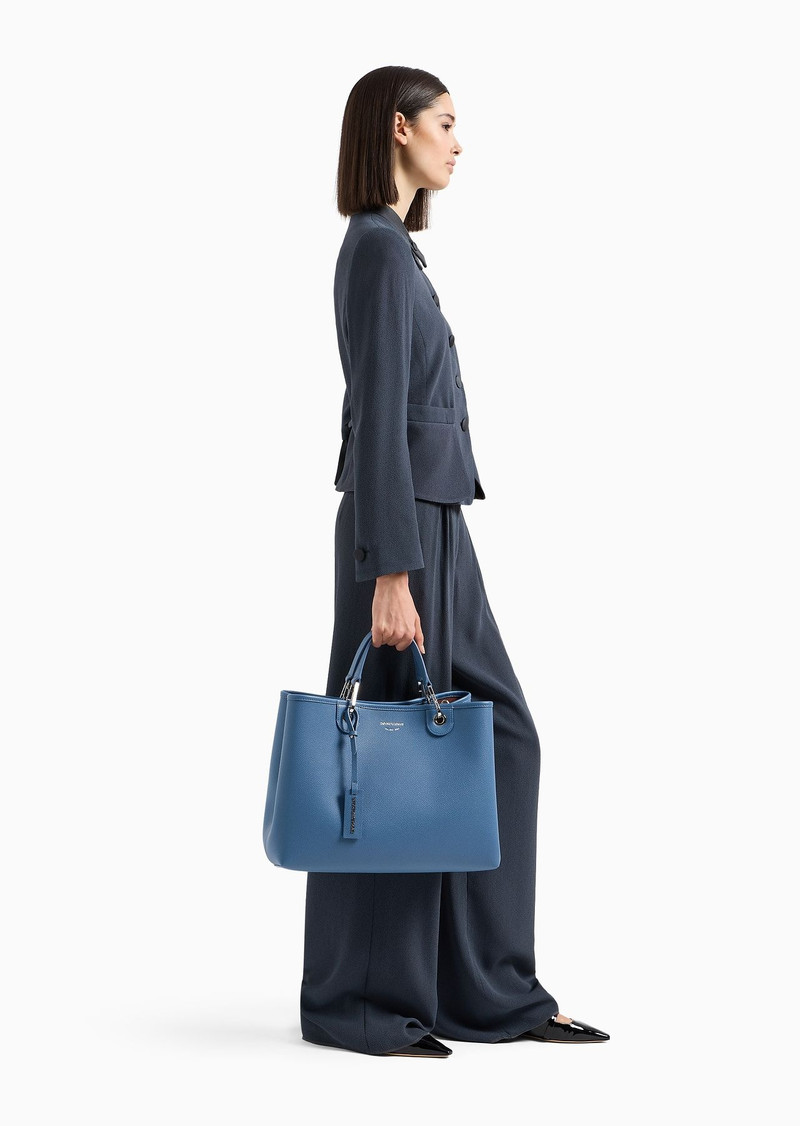 Medium MyEA shopper bag with deer print 13