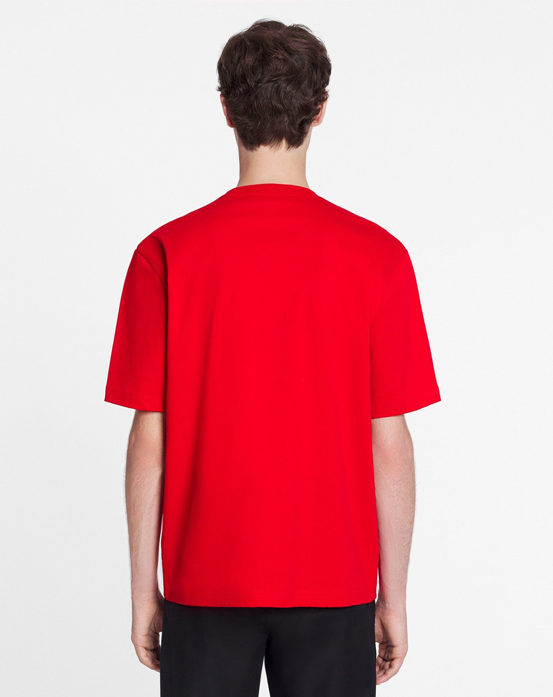 DRAGON PRINT LOOSE-FITTING T-SHIRT 6