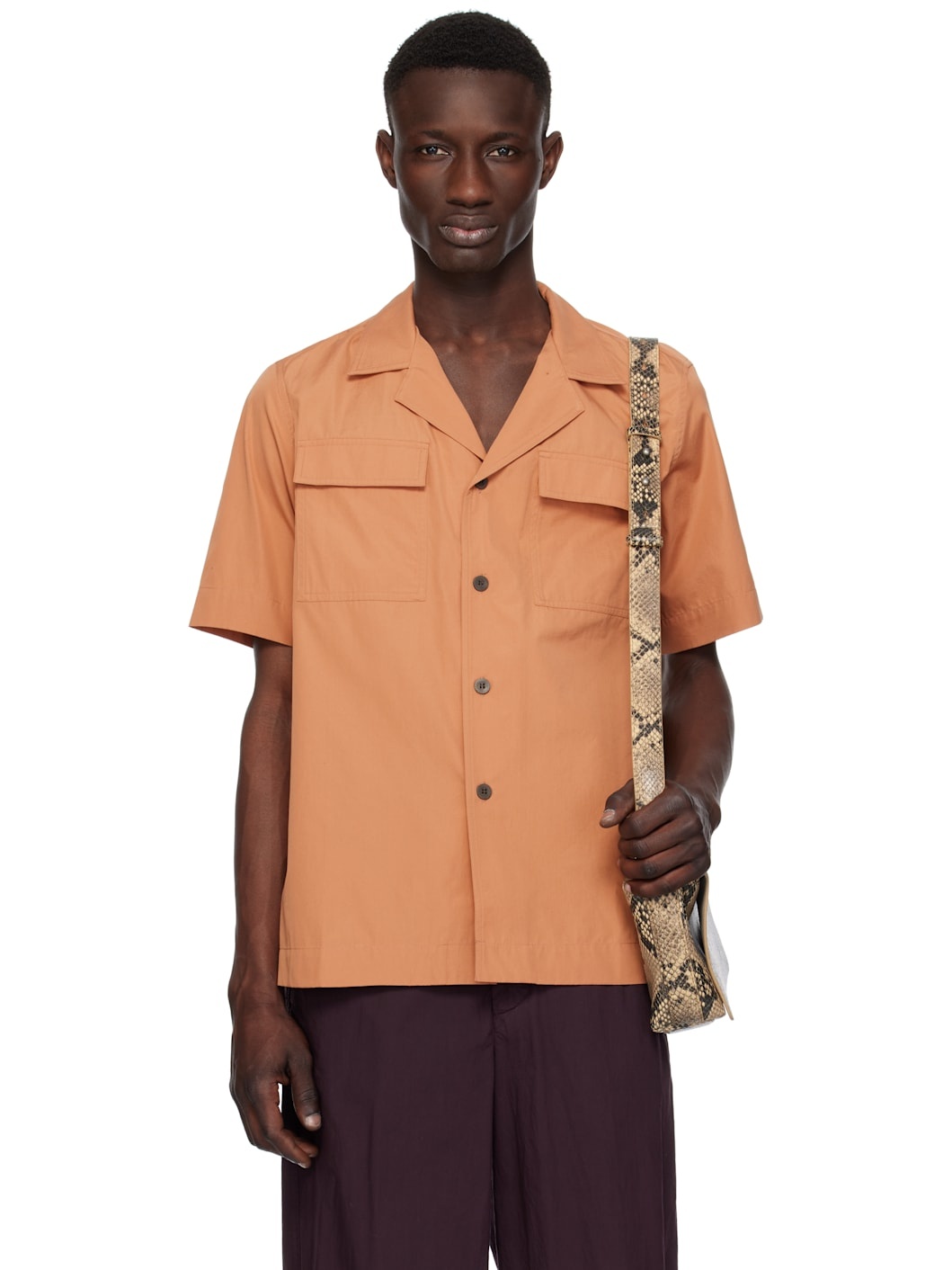 Tan Vented Shirt - 1