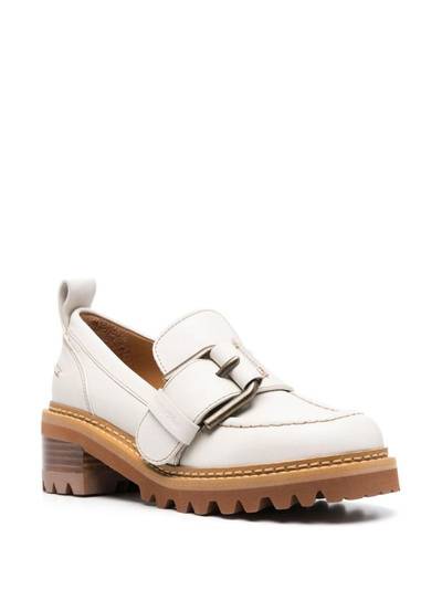 See by Chloé chunky-soled leather loafers outlook